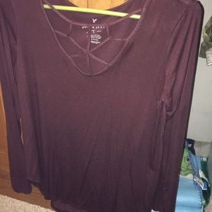 Woman’s soft and sexy American eagle shirt